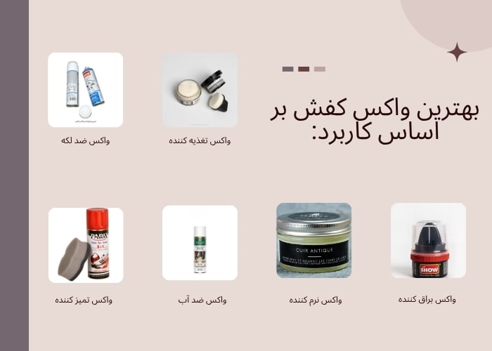 بهترین واکس کفش بر اساس کاربرد