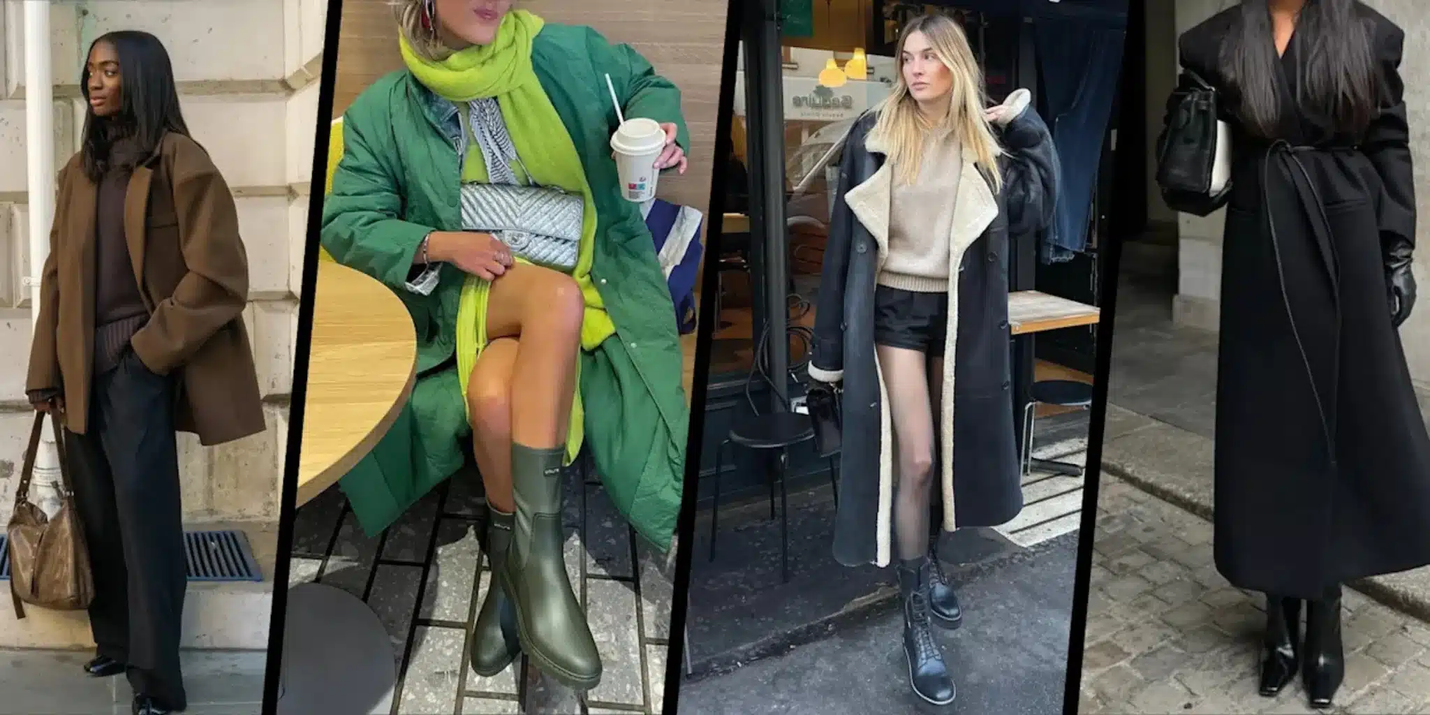 شلوار مناسب با نیم بوت زنانه